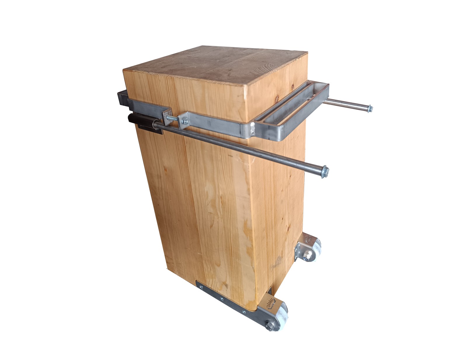 Mounting kit for mobile anvil base