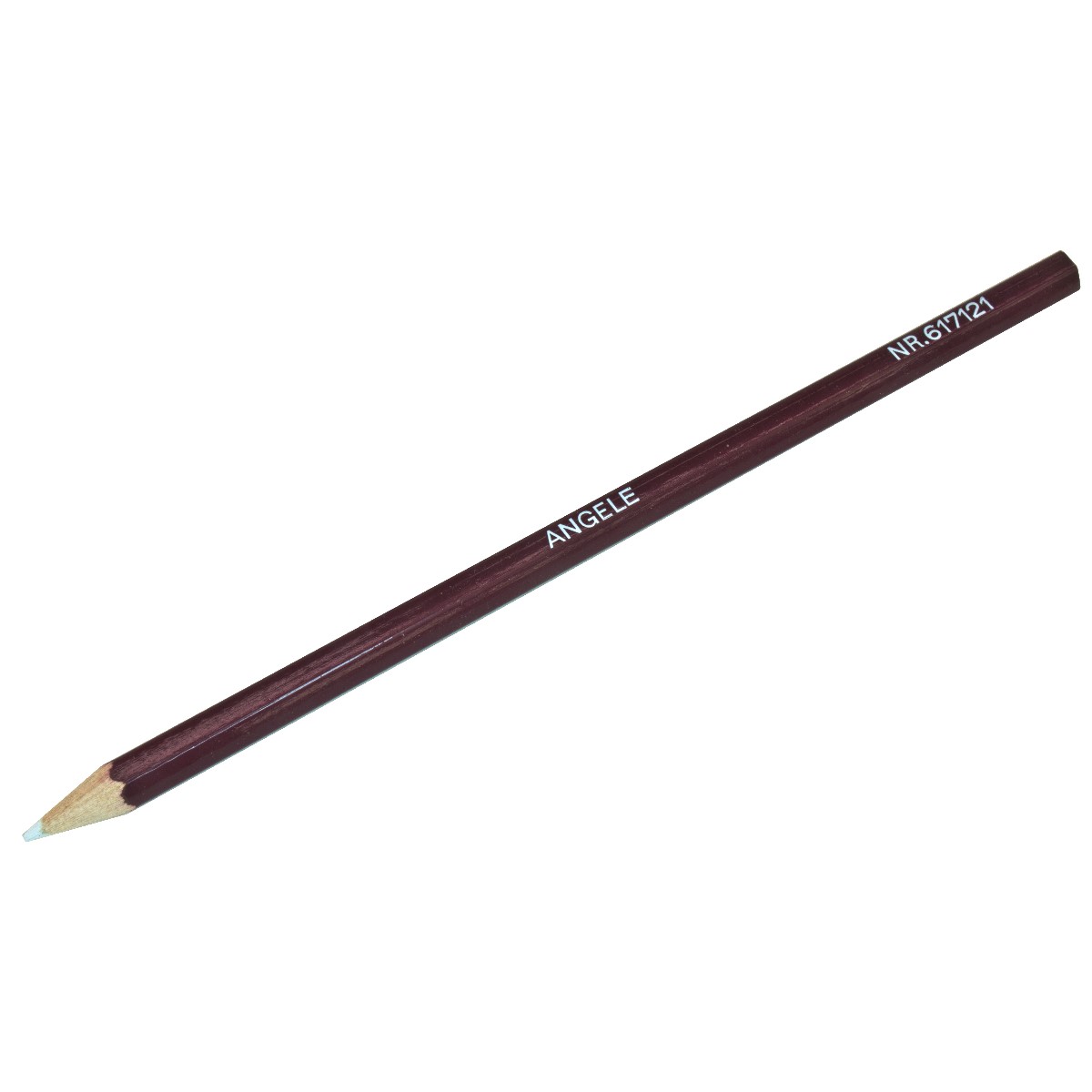 Holzmantelgriffel Stift weiß, einzeln-1 Holzmantelgriffel Stift weiß, einzeln-1