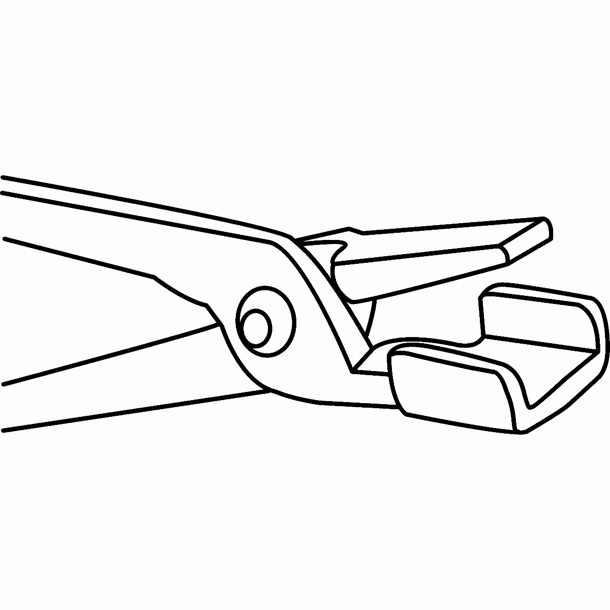 Kastenzange 6 x 35 mm, TC-257-1 Kastenzange 6 x 35 mm, TC-257-1