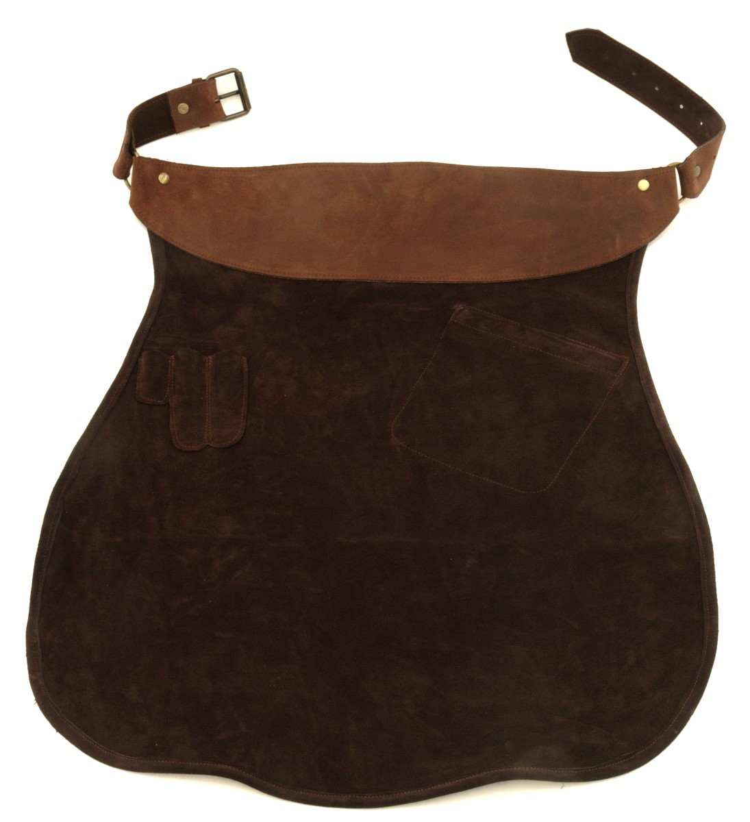 (BLOB)Angele blacksmith's apron CL half - brown-1 (BLOB)Angele blacksmith's apron CL half - brown-1