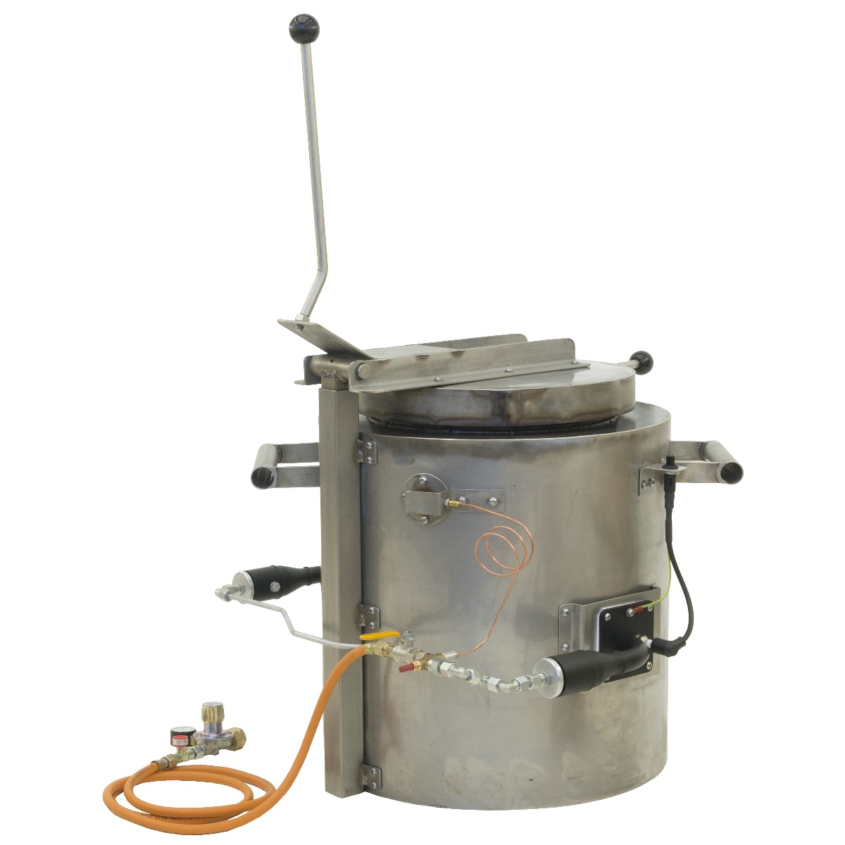 (BLOB)propane gas crucible melting furnace GTO 25-1 (BLOB)propane gas crucible melting furnace GTO 25-1