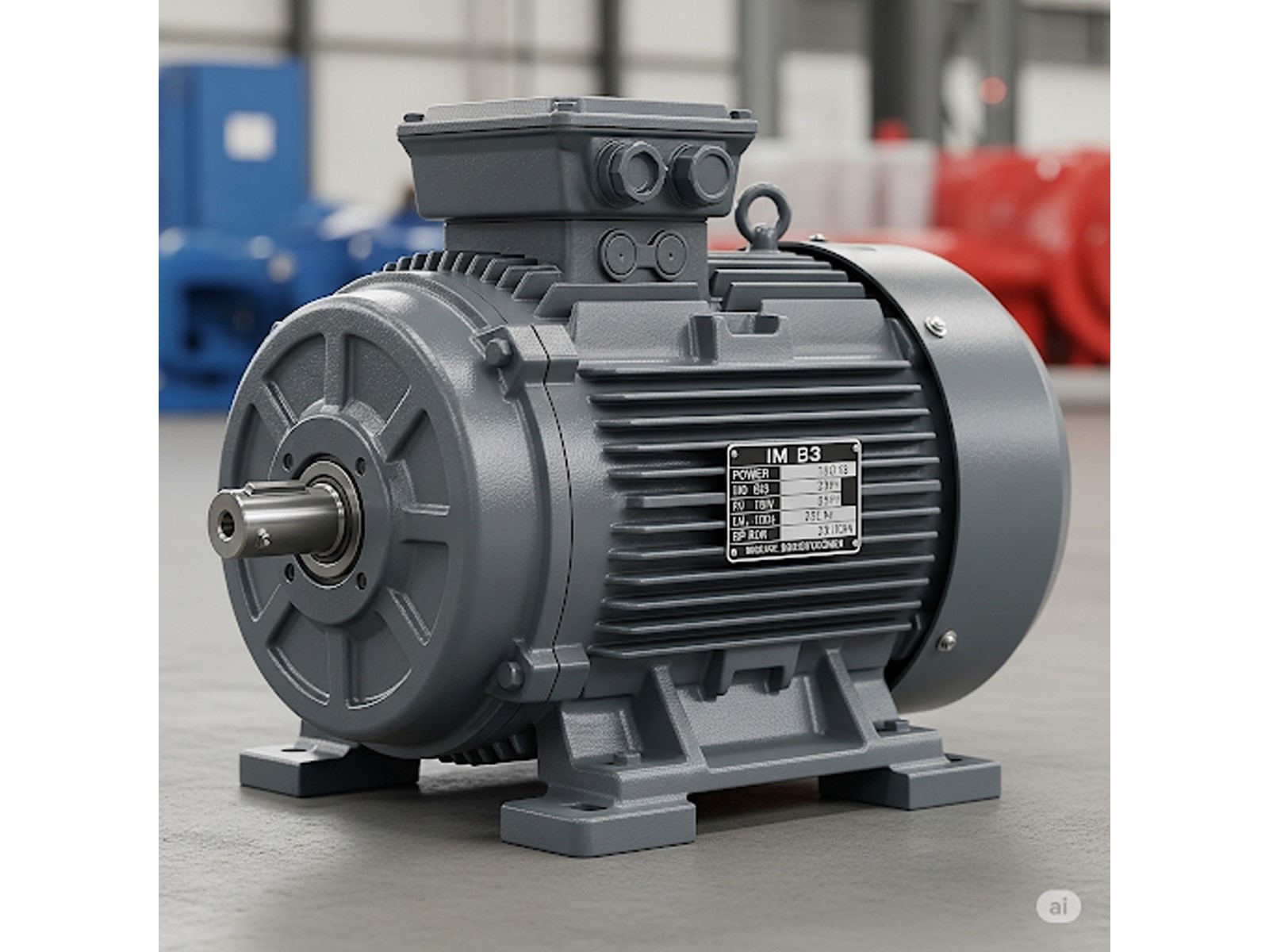 (BLOB)Electric motor for powerhammer AN AN-150-1
