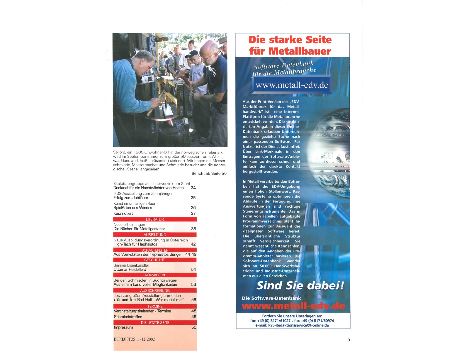 Zeitschrift HEPHAISTOS 2002, 11/12-5