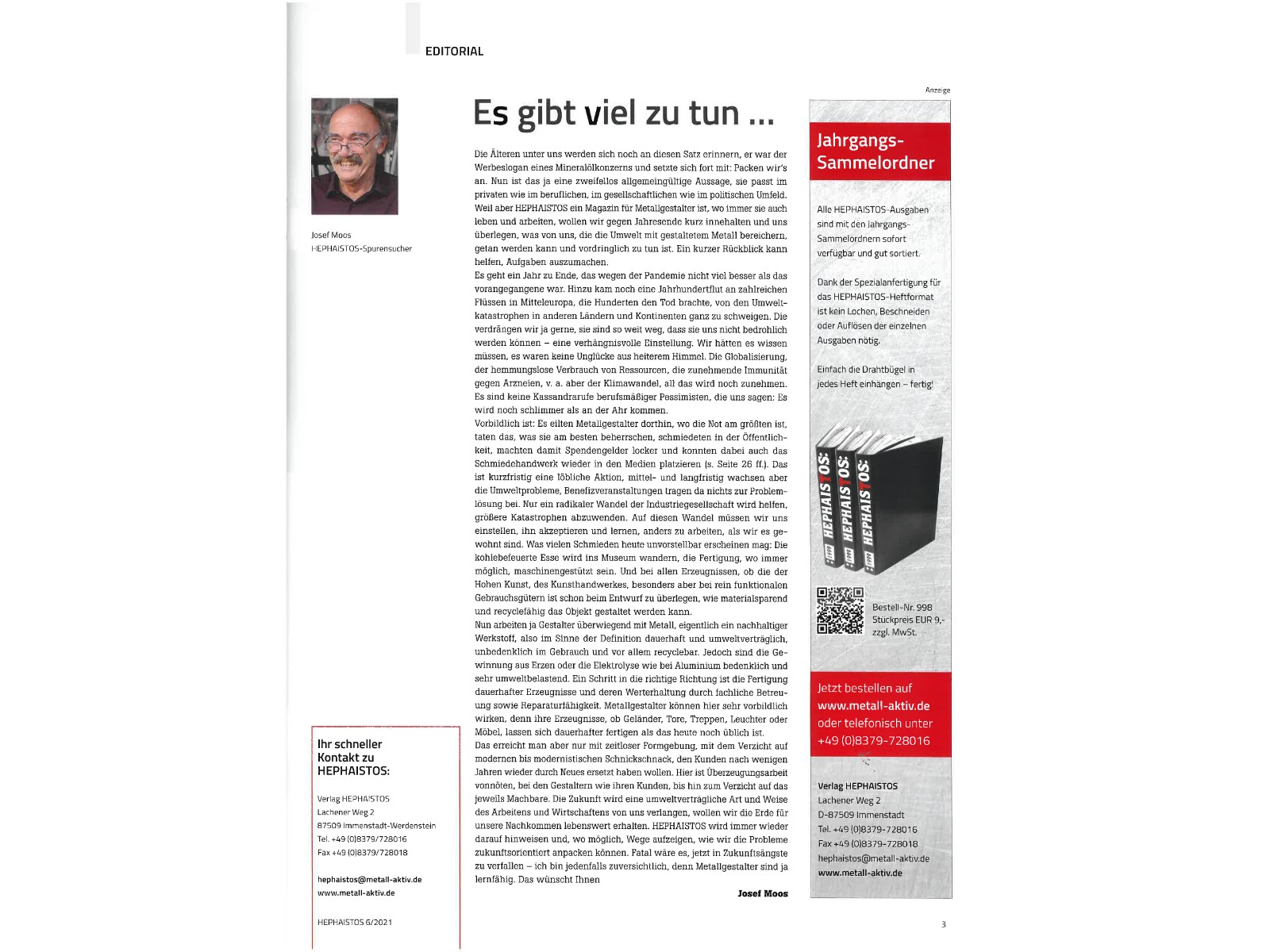 Zeitschrift HEPHAISTOS 2021, 06-3