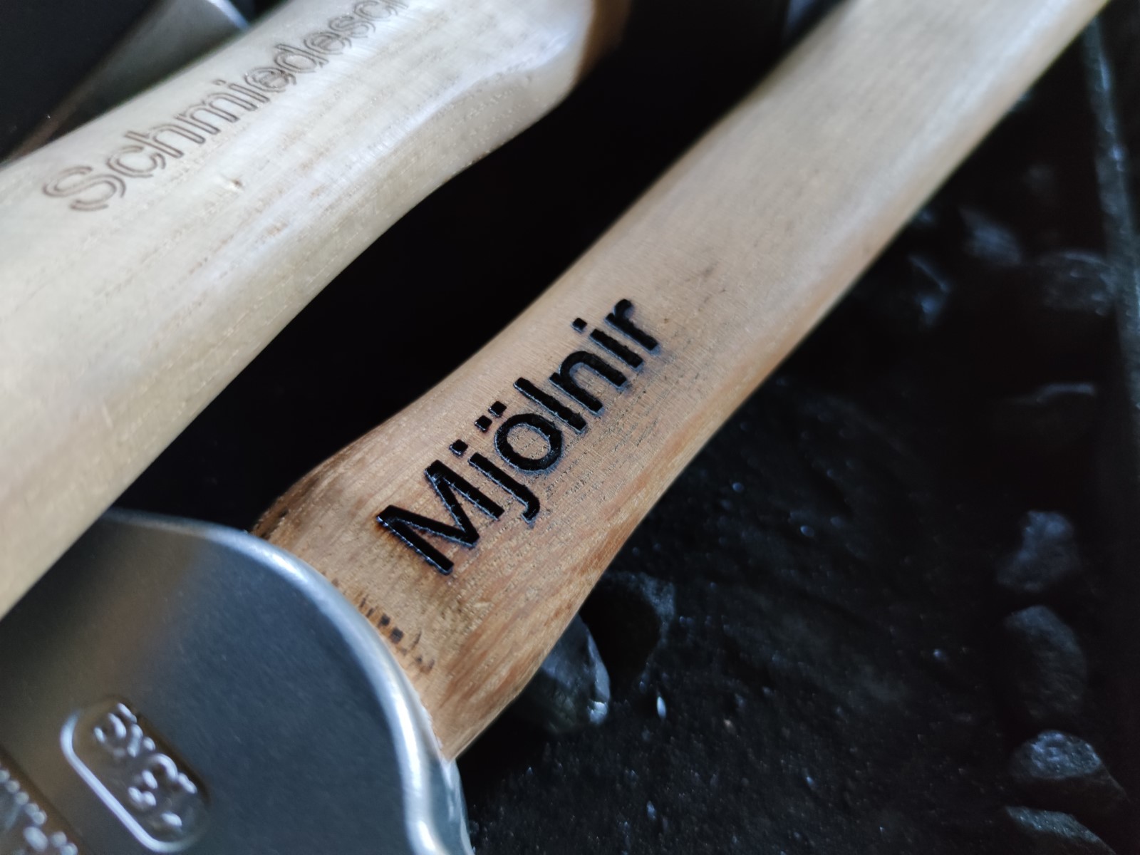 Individuelle Lasergravur für Hammer Stiel-3 Individuelle Lasergravur für Hammer Stiel-3