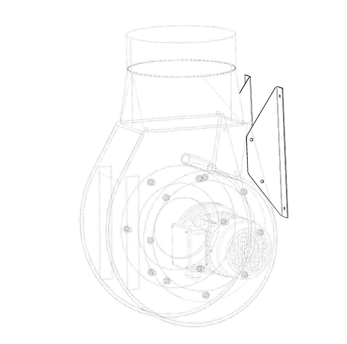 (BLOB)Wall fixation for G-15-2 (BLOB)Wall fixation for G-15-2