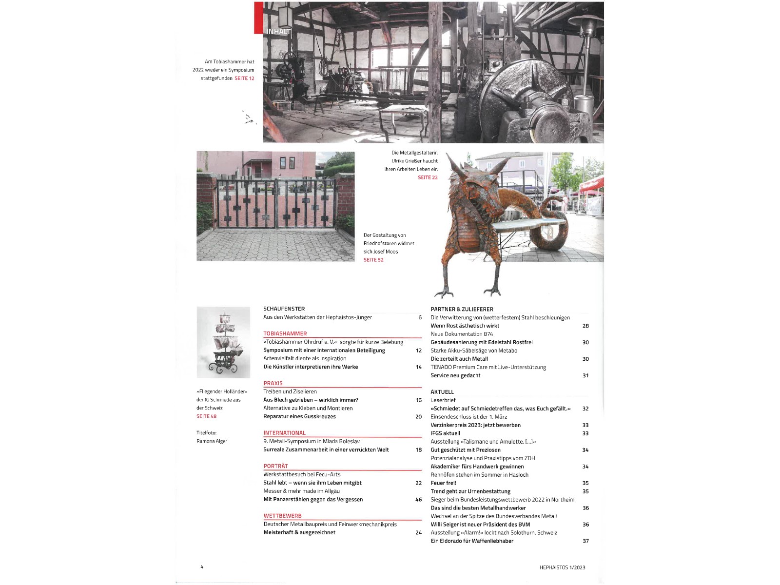 Zeitschrift HEPHAISTOS 2023, 01-4