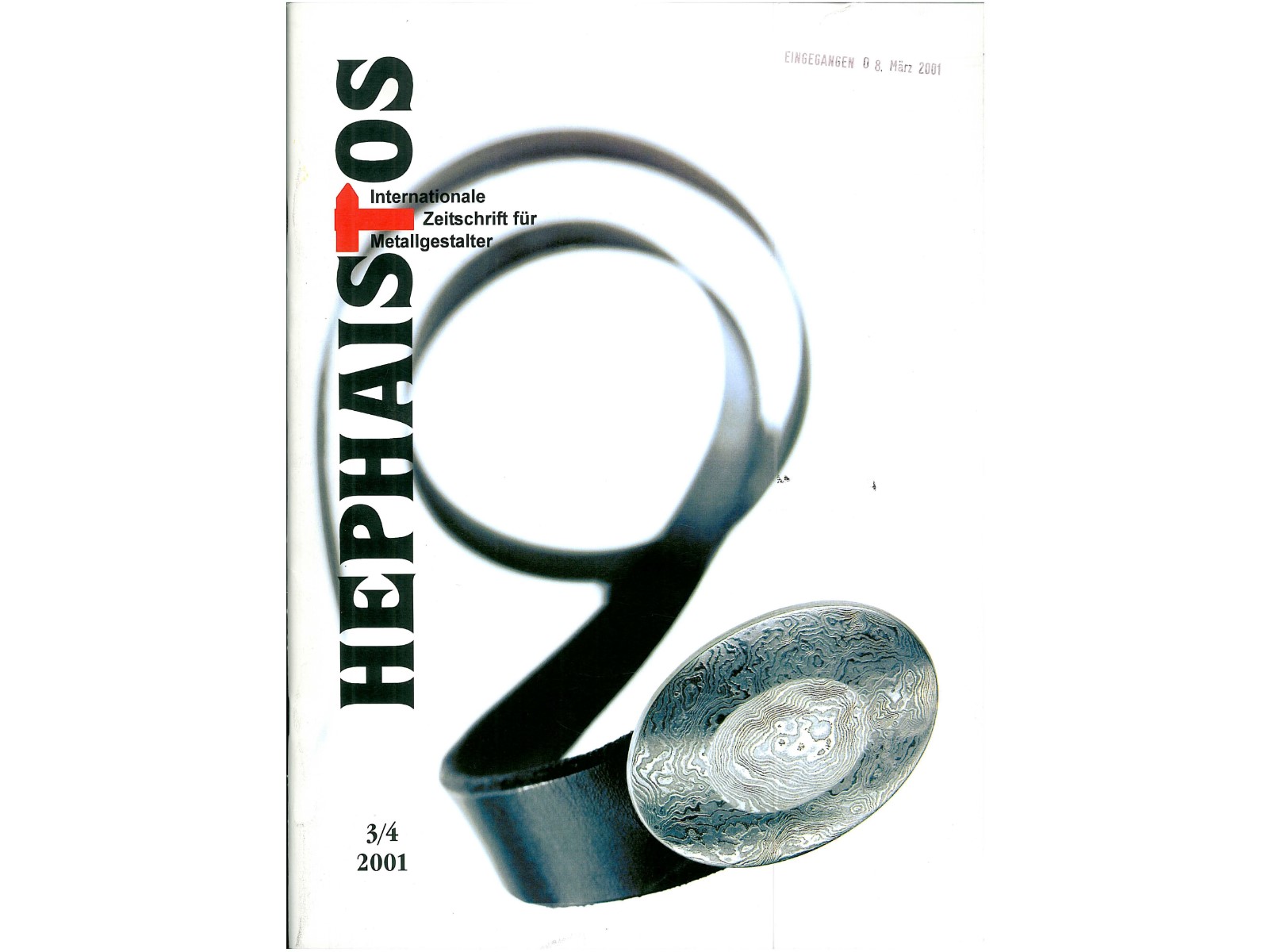 Zeitschrift HEPHAISTOS 2001, 3/4-1 Zeitschrift HEPHAISTOS 2001, 3/4-1