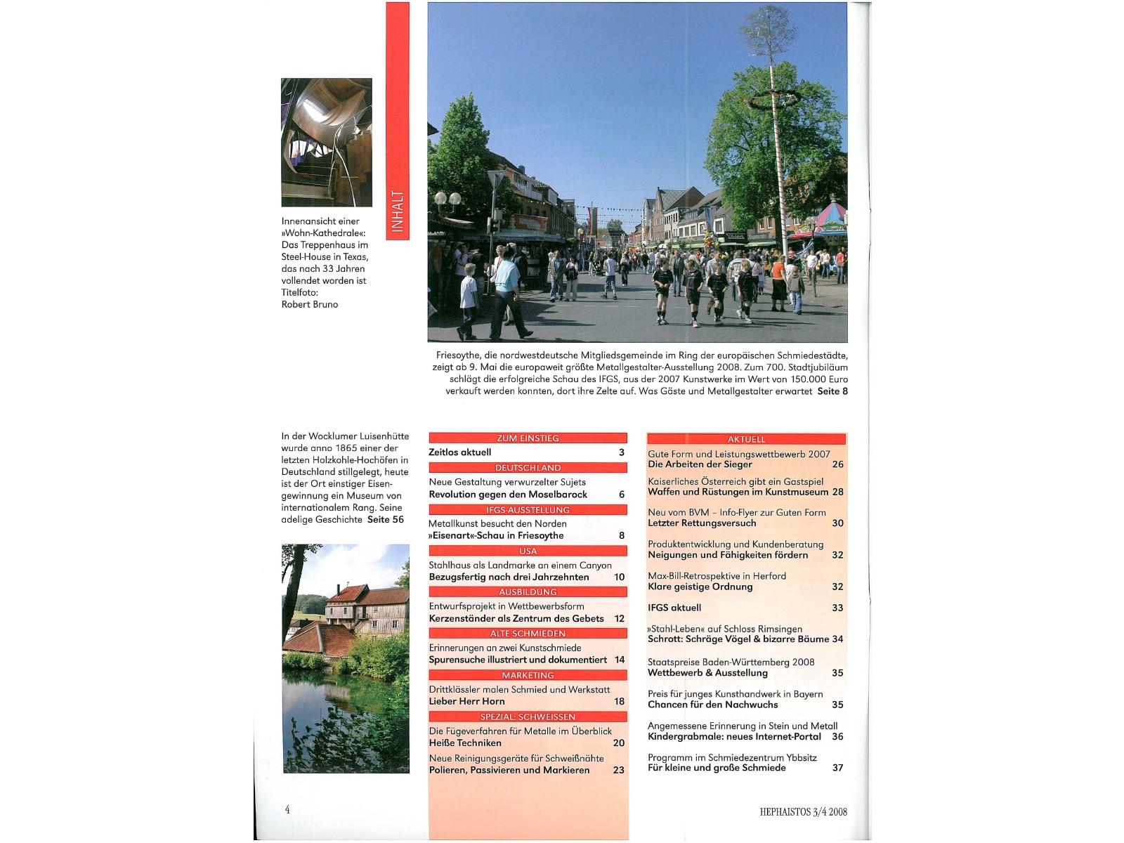 Zeitschrift HEPHAISTOS 2008, 3/4-4