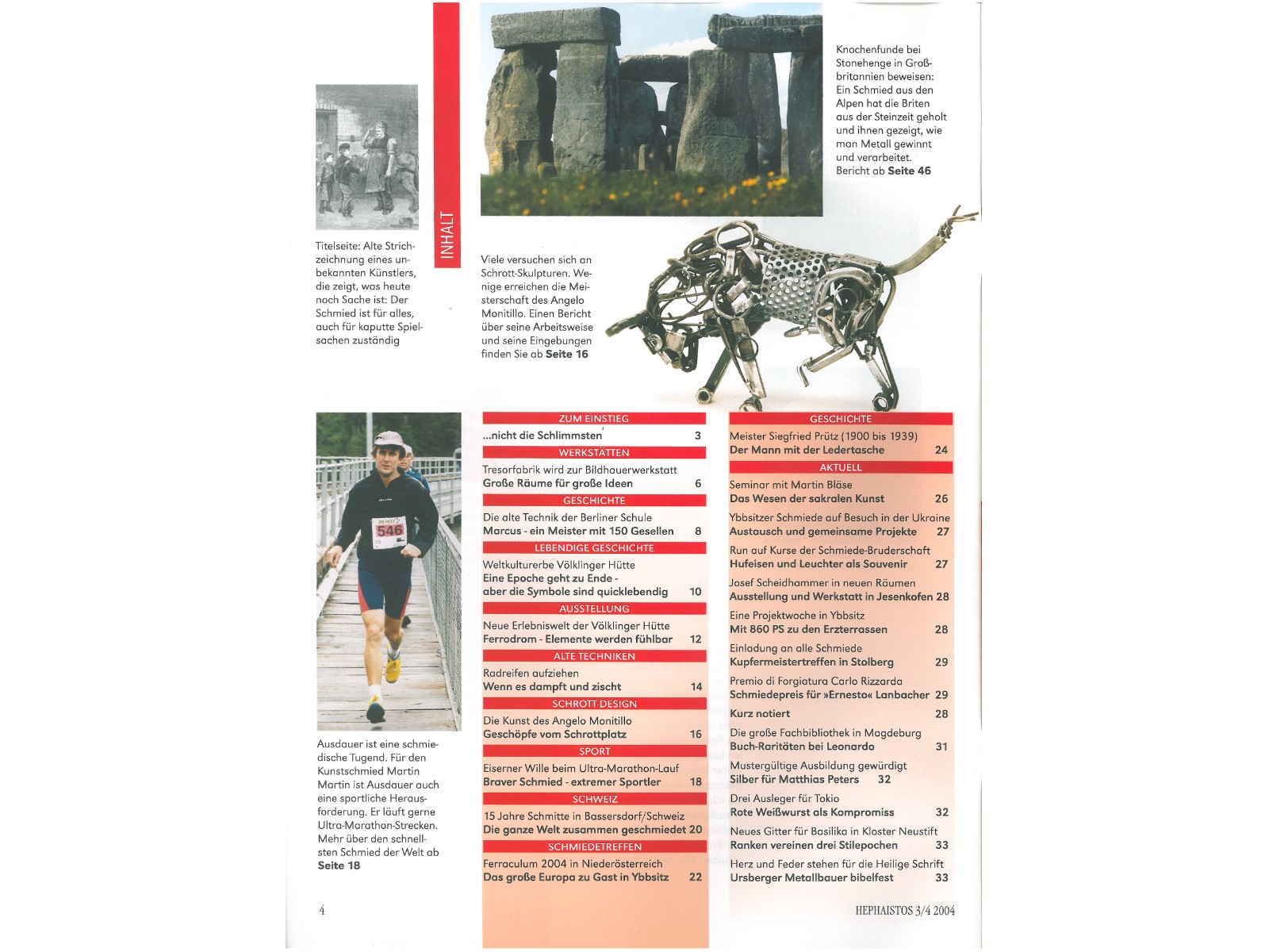 Zeitschrift HEPHAISTOS 2004, 3/4-4
