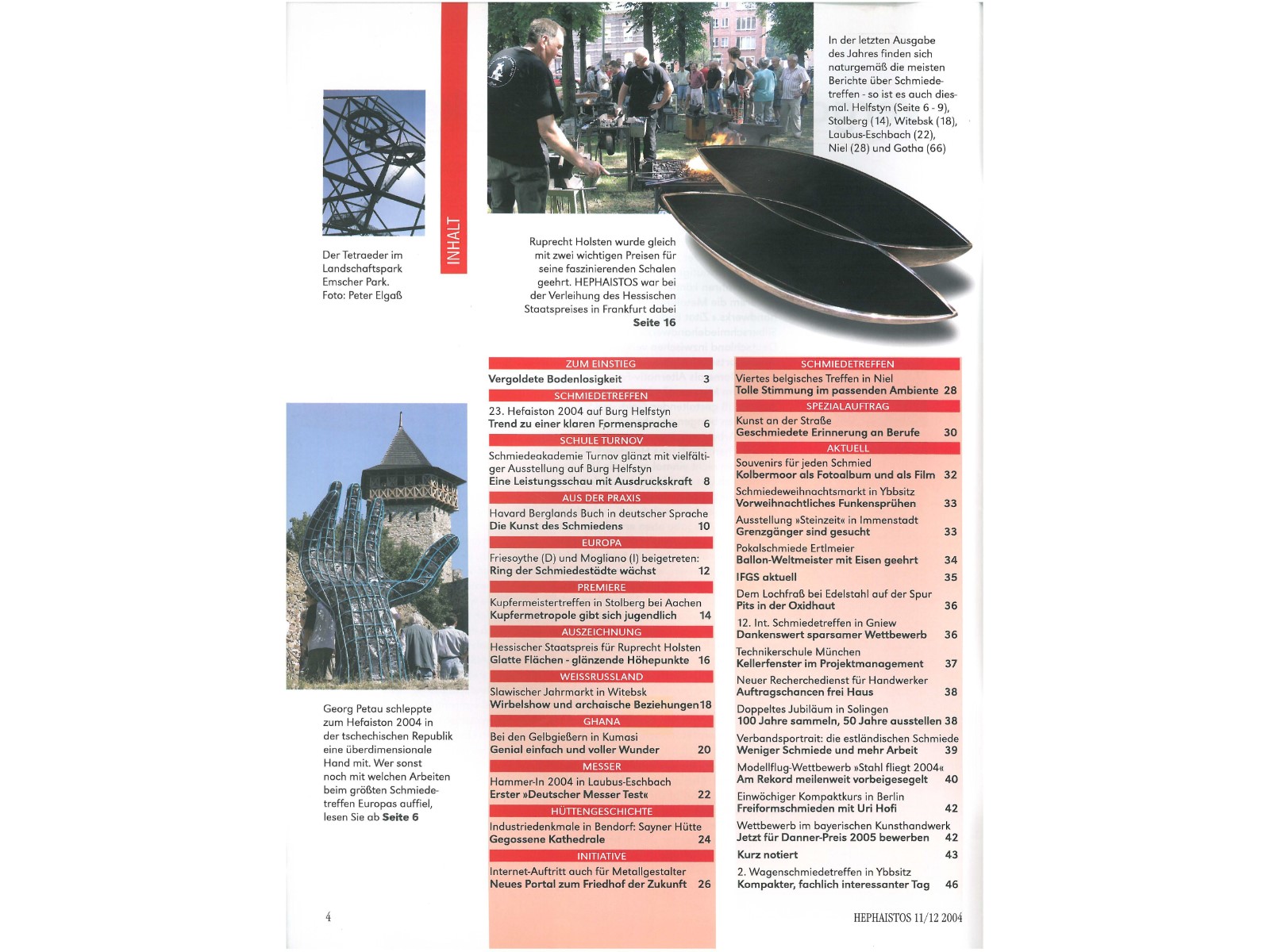 Zeitschrift HEPHAISTOS 2004, 11/12-4