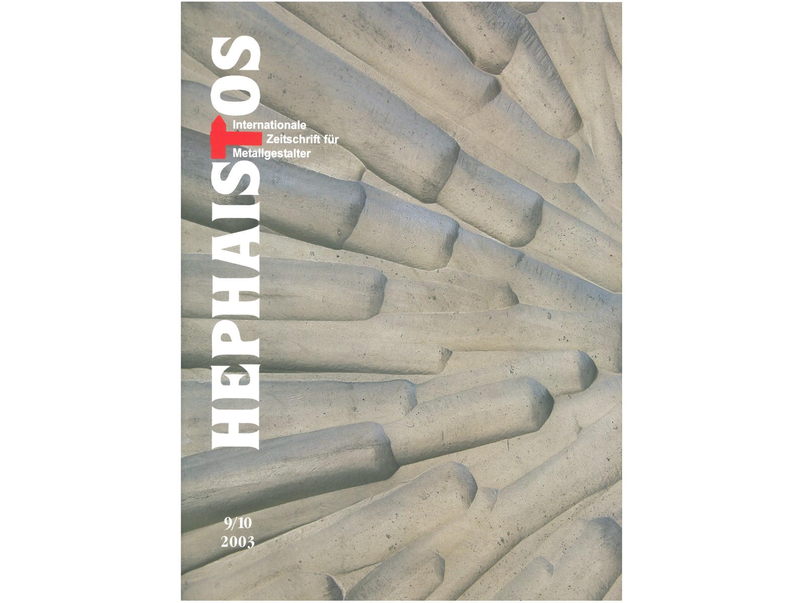 Zeitschrift HEPHAISTOS 2003, 9/10-2