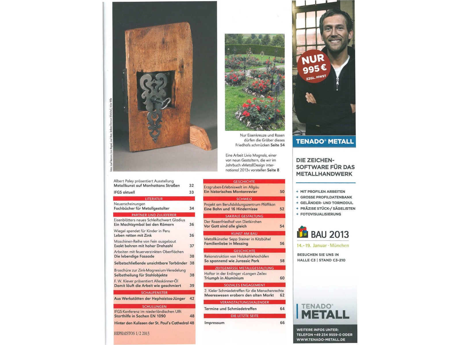 Zeitschrift HEPHAISTOS 2013, 1/2-5