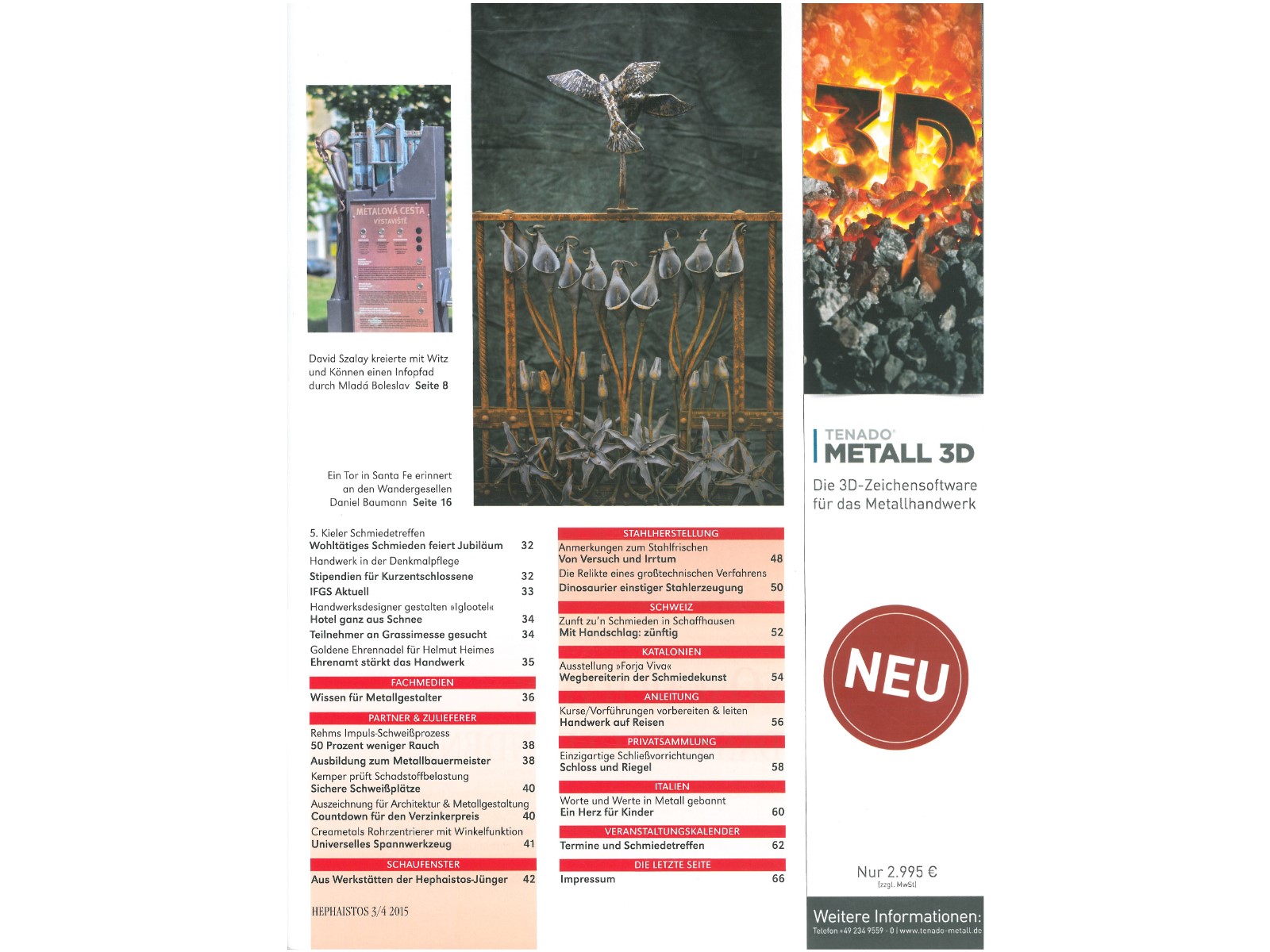 Zeitschrift HEPHAISTOS 2015, 3/4-5