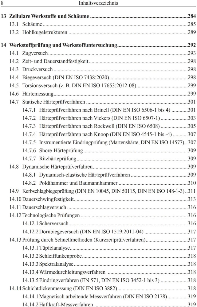 Metallkunde – Werkstoffe und Beschichtungen