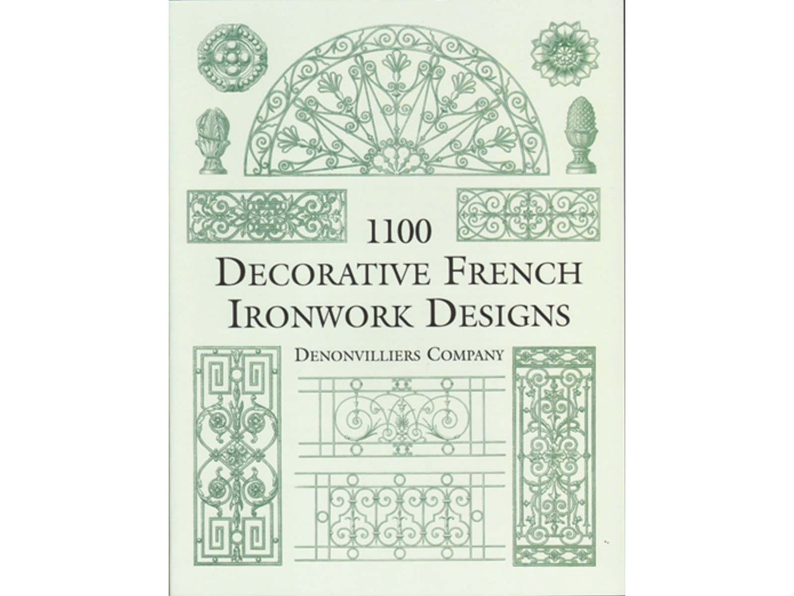 (BLOB)1100 Decorative French Ironwork Designs-2