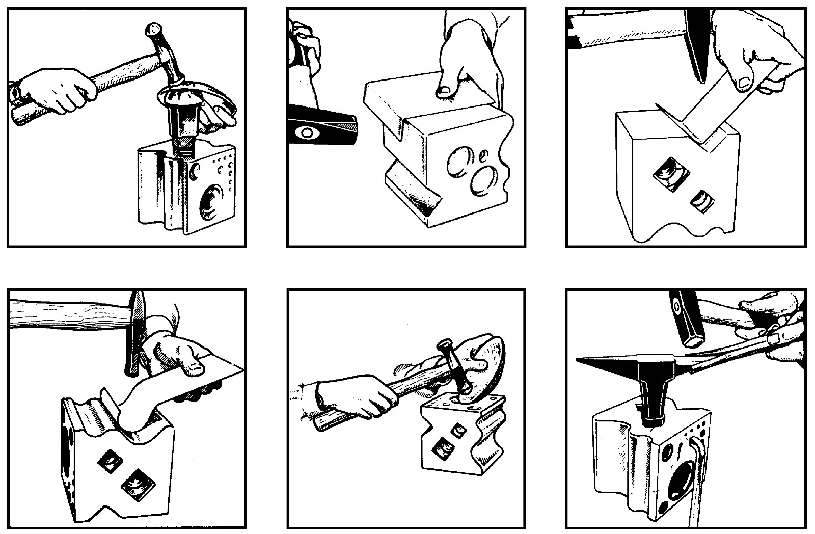 Universal-Einsteck-Amboss