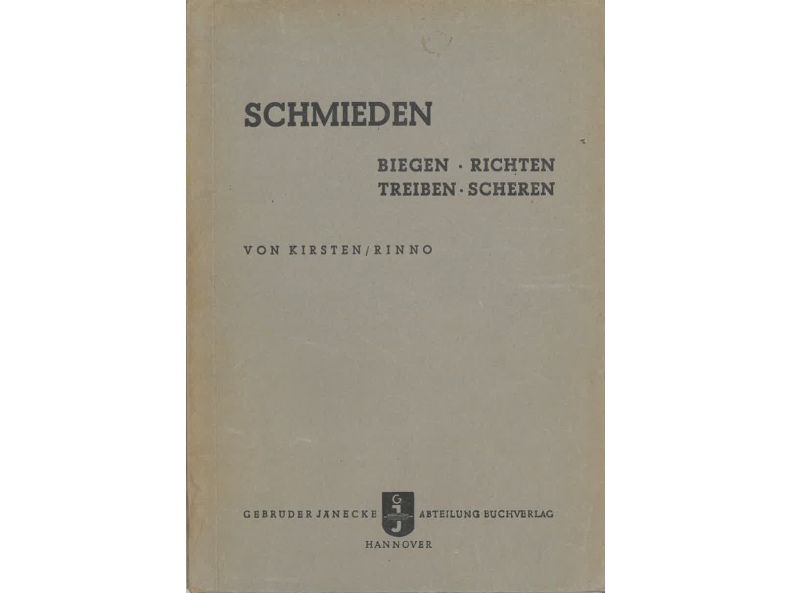 Schmieden - Band 103-1
