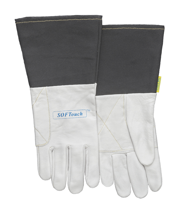 (BLOB)Grain goatskin welding glove -2