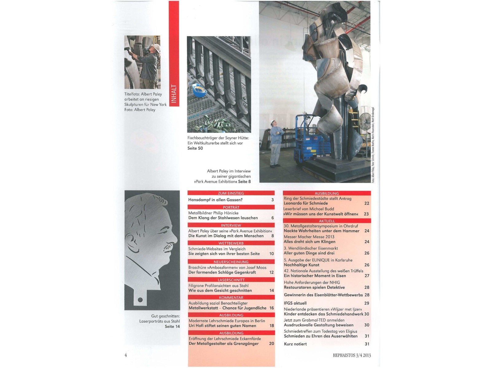 Zeitschrift HEPHAISTOS 2013, 3/4-4