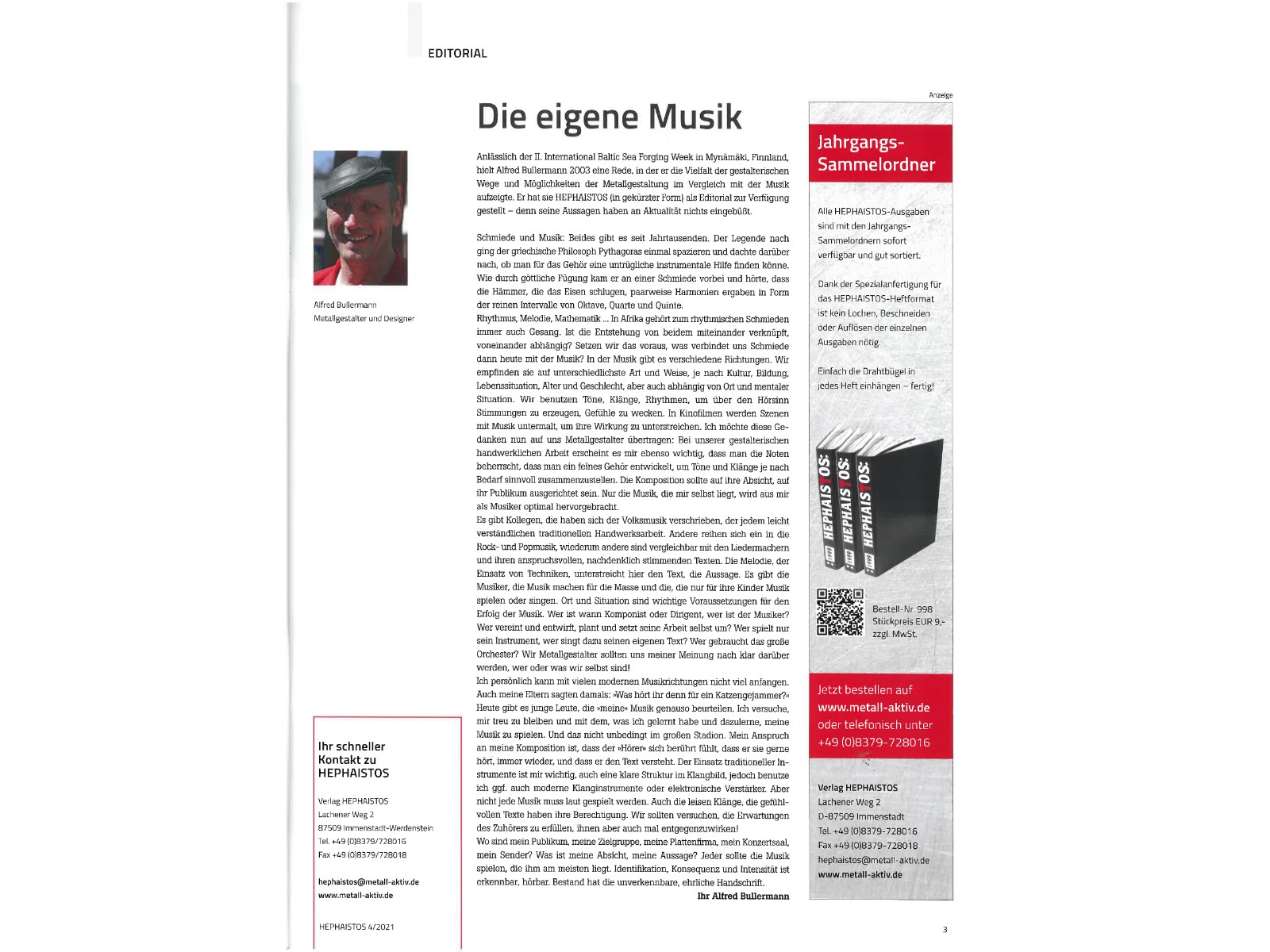 Zeitschrift HEPHAISTOS 2021, 04-3