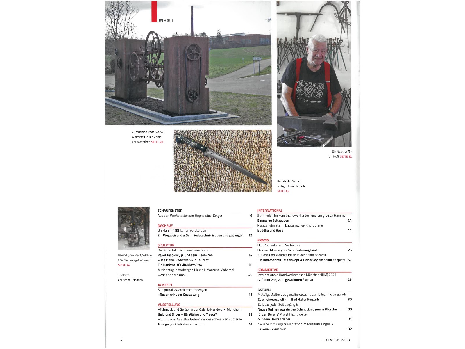 Zeitschrift HEPHAISTOS 2023, 03-4