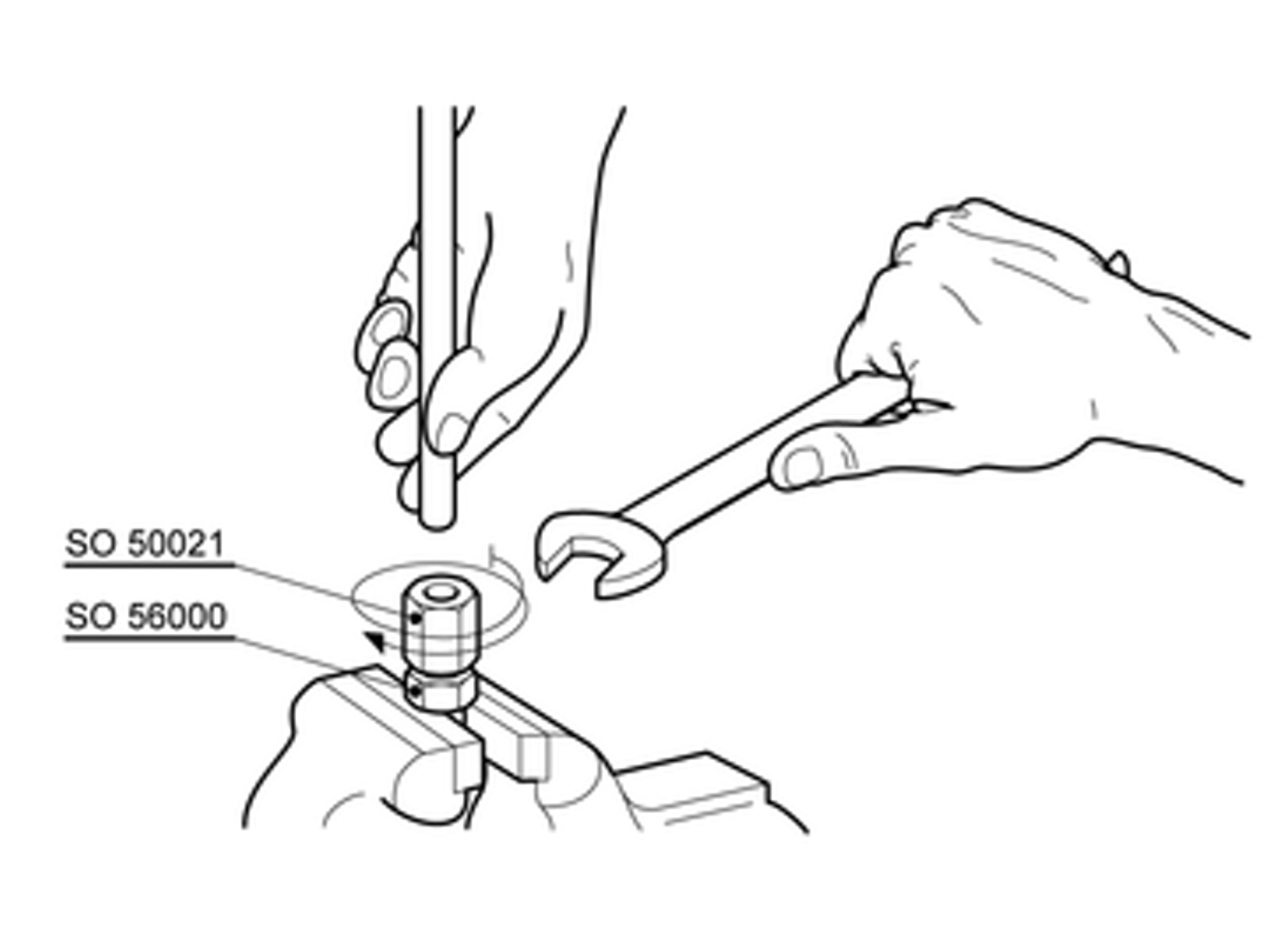 (BLOB)Outil de prémontage M 12x1-2 (BLOB)Outil de prémontage M 12x1-2