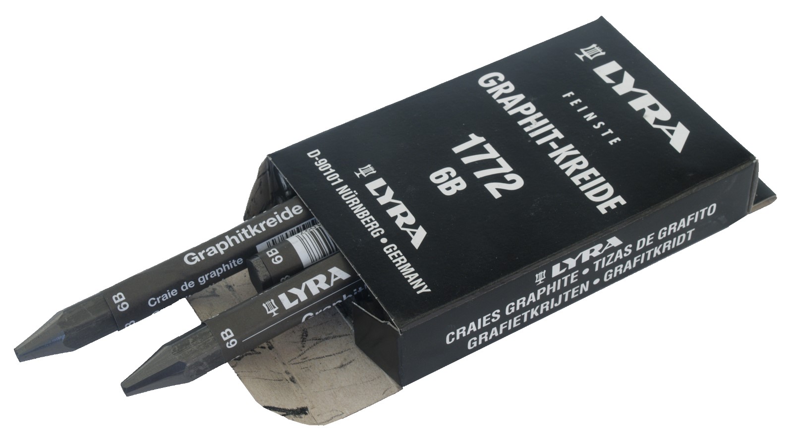 (BLOB)Craie graphite, paquet à 12 pcs-1 (BLOB)Craie graphite, paquet à 12 pcs-1