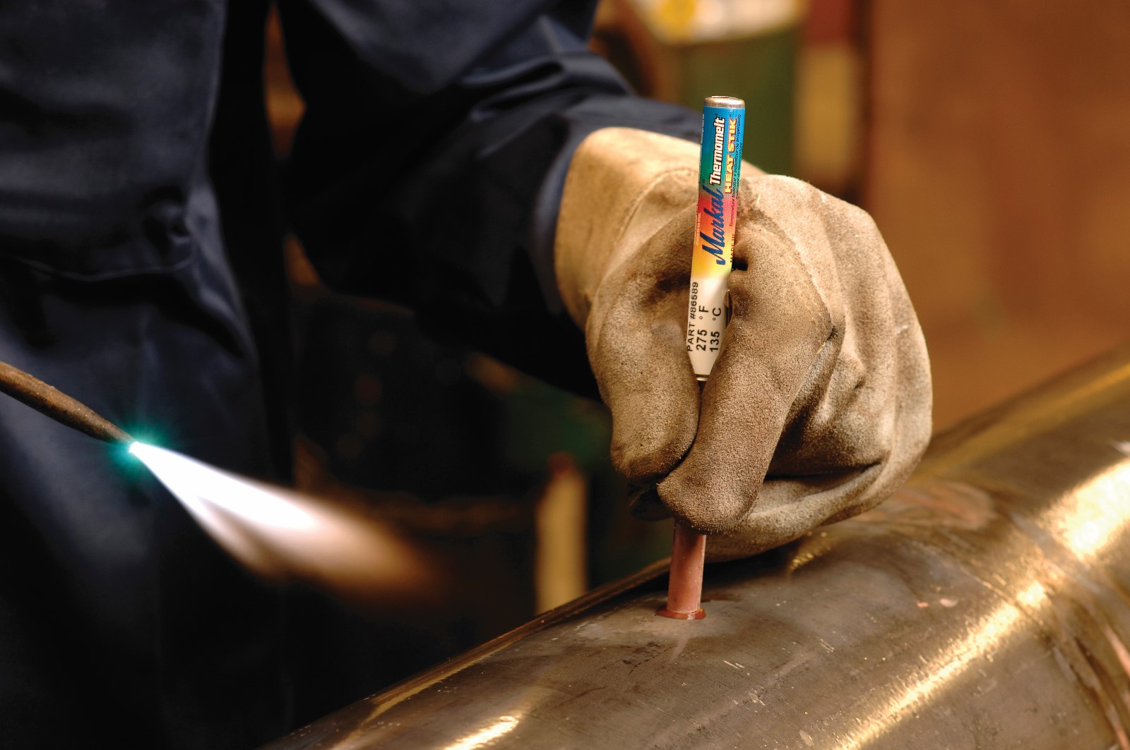 temperature indicating pen 680 °C