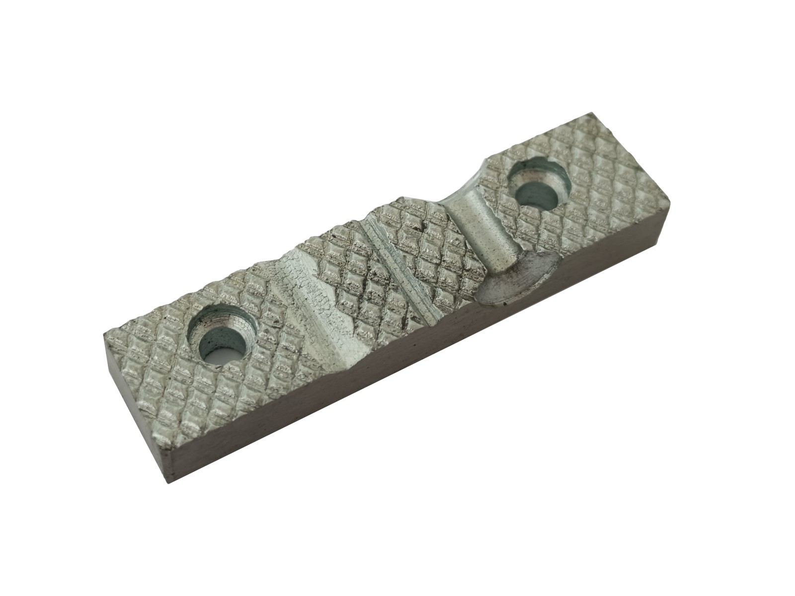 Backe für Mini Multi Schraubstock 60 mm, geriffelt|striated|strié-1 Backe für Mini Multi Schraubstock 60 mm, geriffelt|striated|strié-1