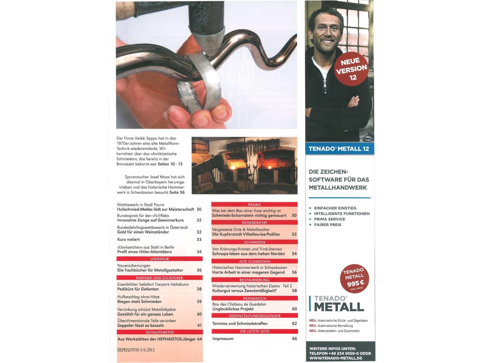 Zeitschrift HEPHAISTOS 2012, 5/6-5