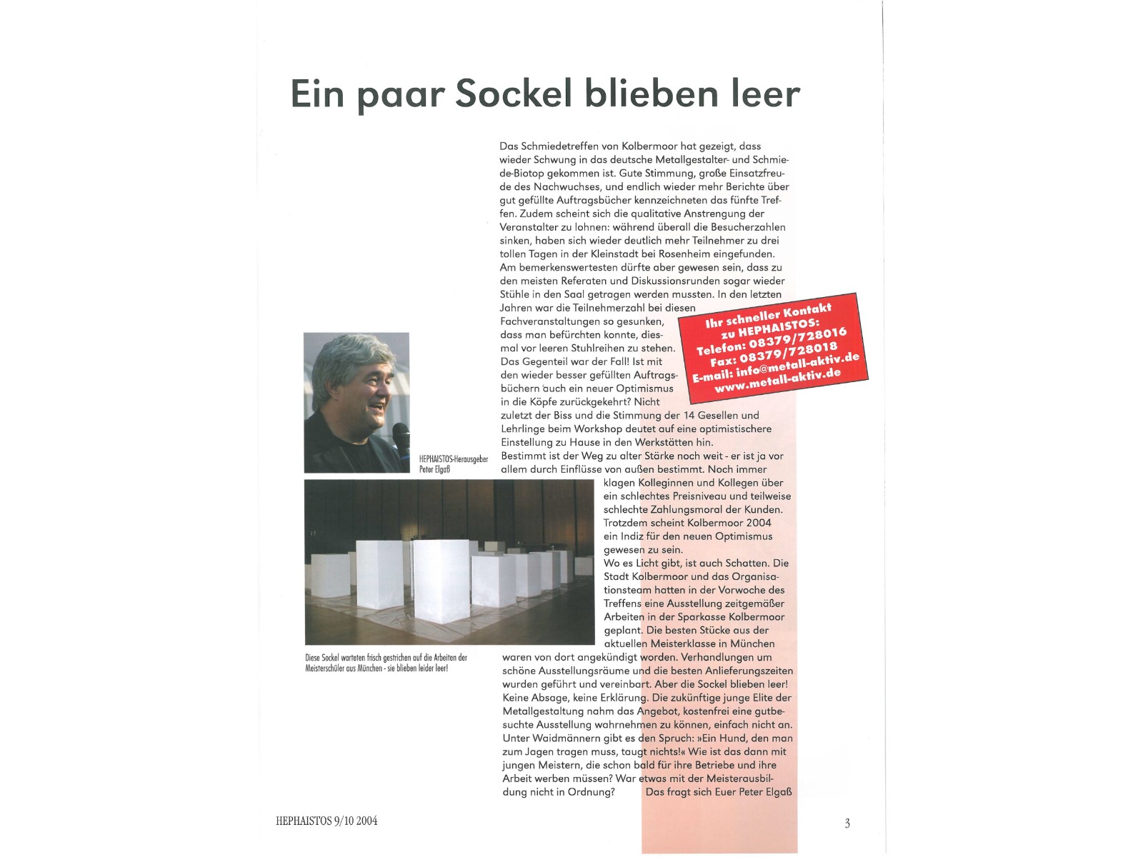 Zeitschrift HEPHAISTOS 2004, 9/10-3