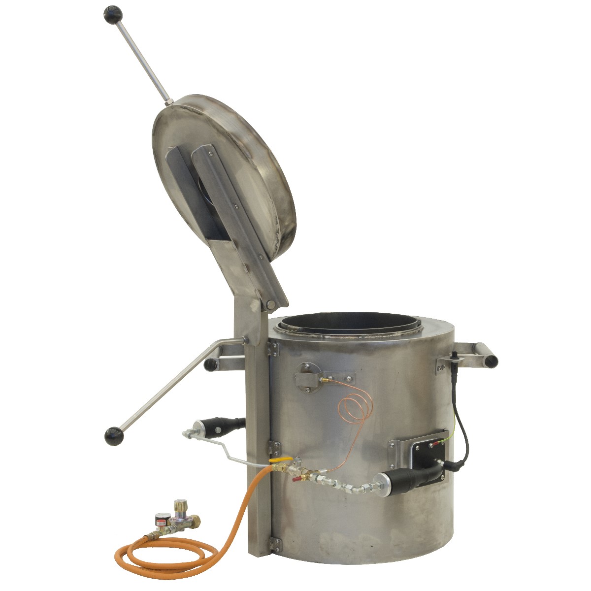 (BLOB)propane gas crucible melting furnace GTO 25-2 (BLOB)propane gas crucible melting furnace GTO 25-2