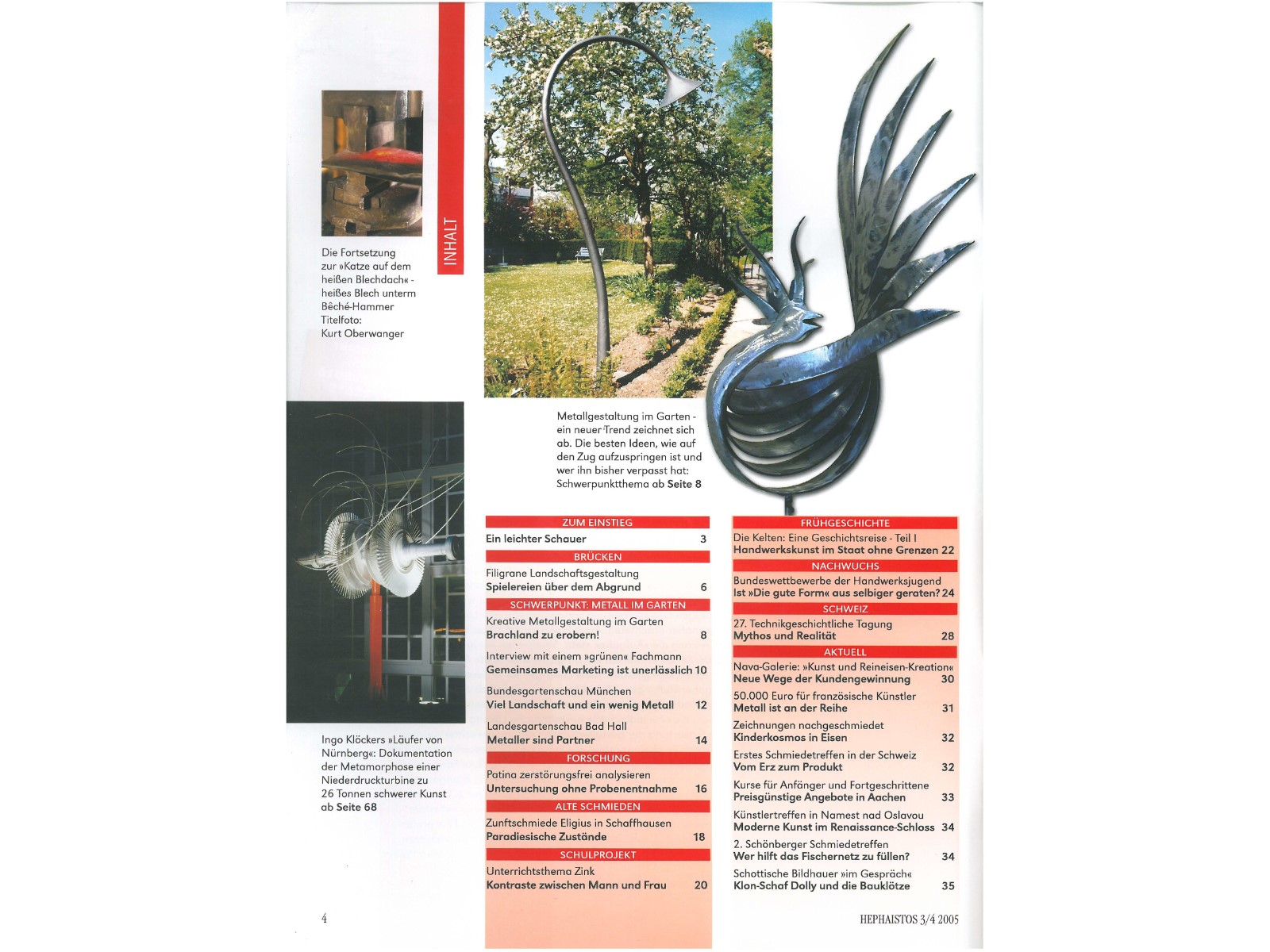 Zeitschrift HEPHAISTOS 2005, 3/4-4