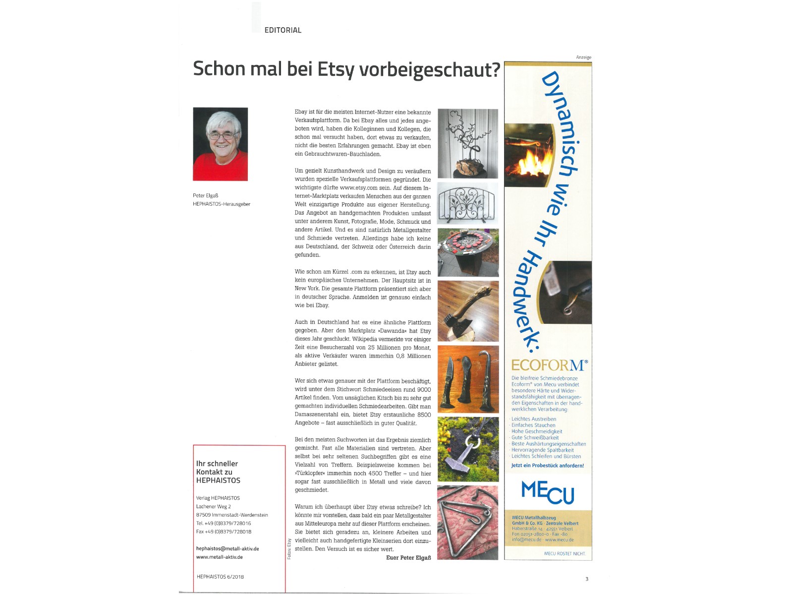 Zeitschrift HEPHAISTOS 2018, 06-3