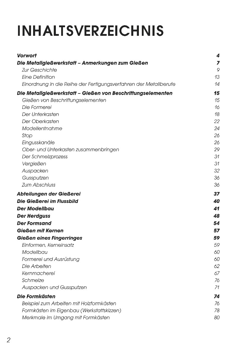 Die Metallgiesswerkstatt