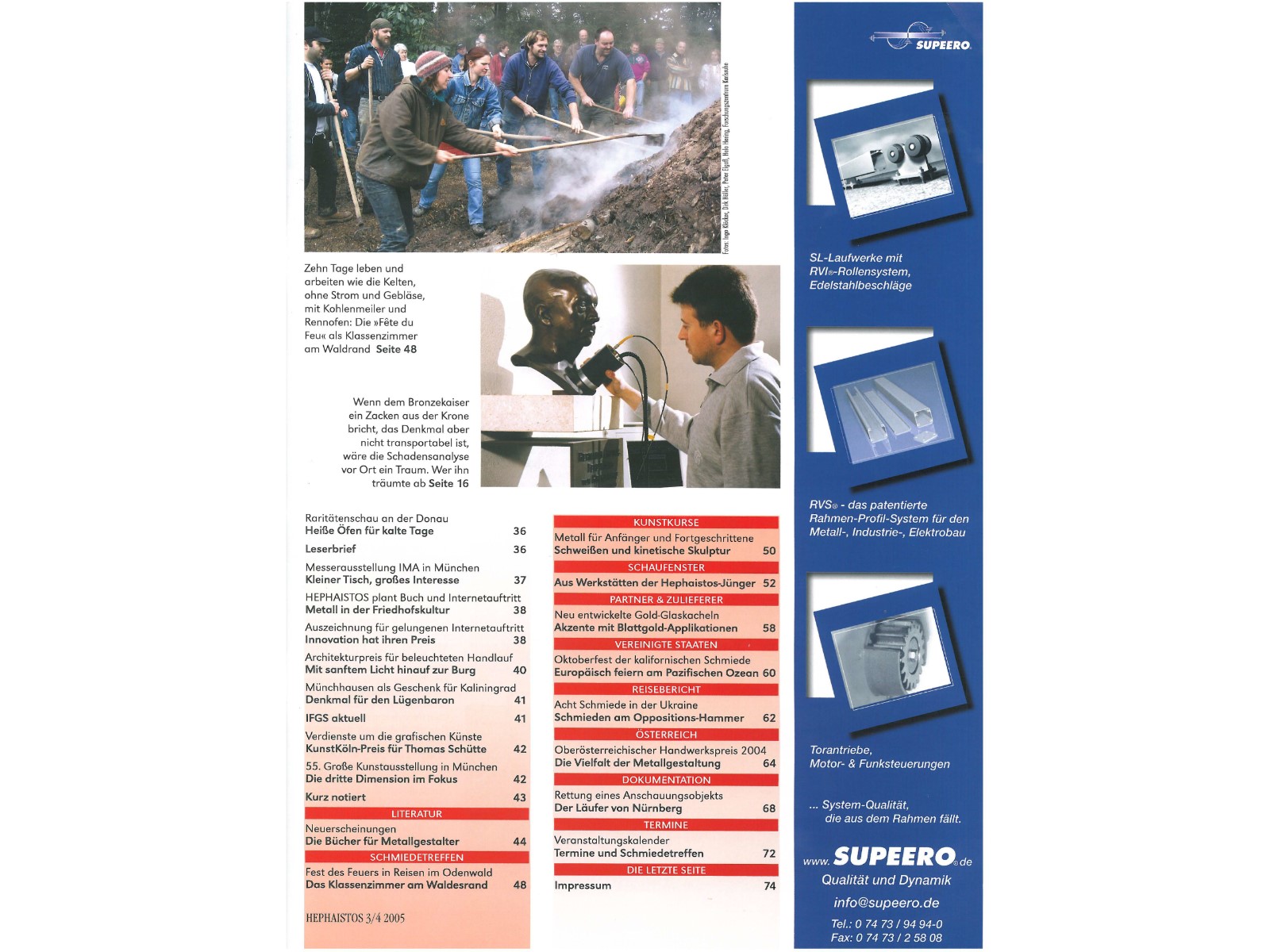 Zeitschrift HEPHAISTOS 2005, 3/4-5