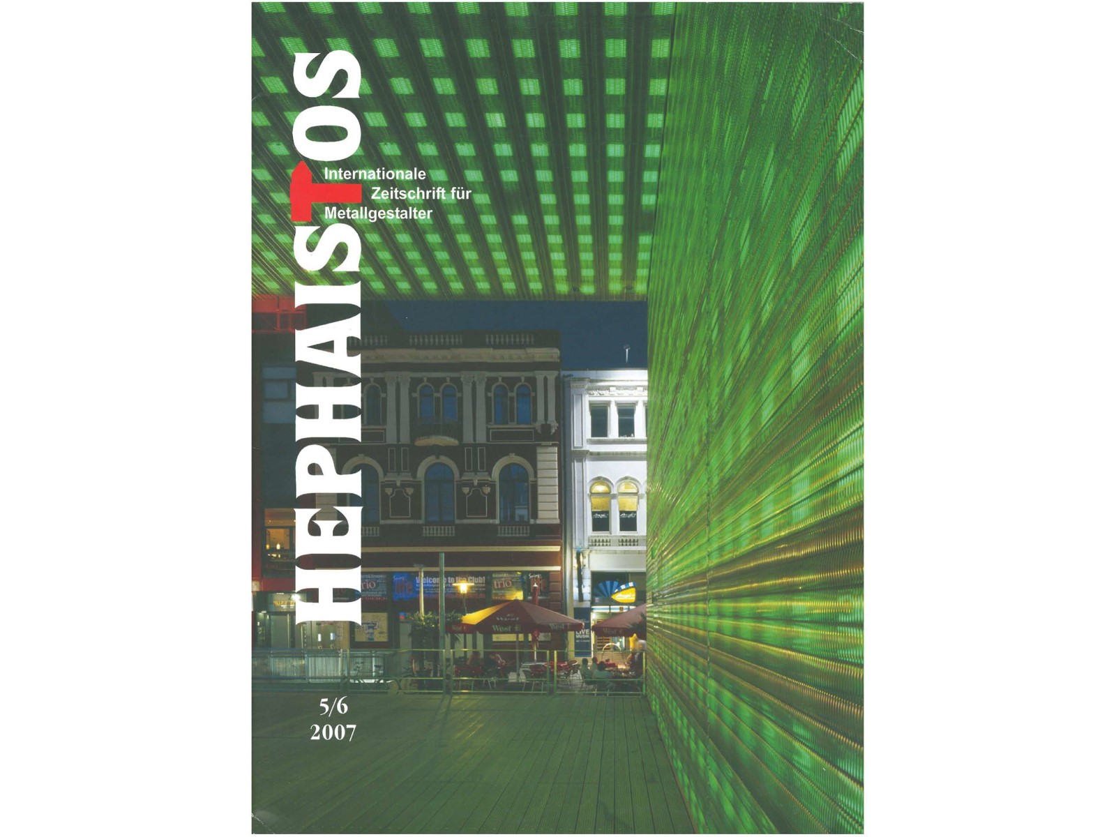 Zeitschrift HEPHAISTOS 2007, 5/6-1 Zeitschrift HEPHAISTOS 2007, 5/6-1