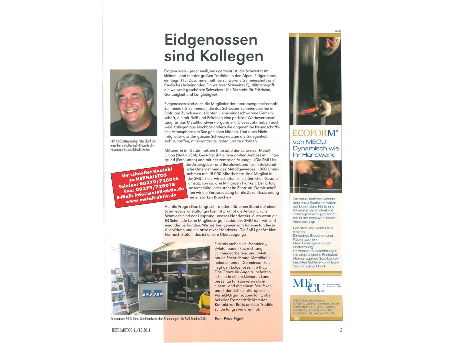 Zeitschrift HEPHAISTOS 2011, 11/12-3