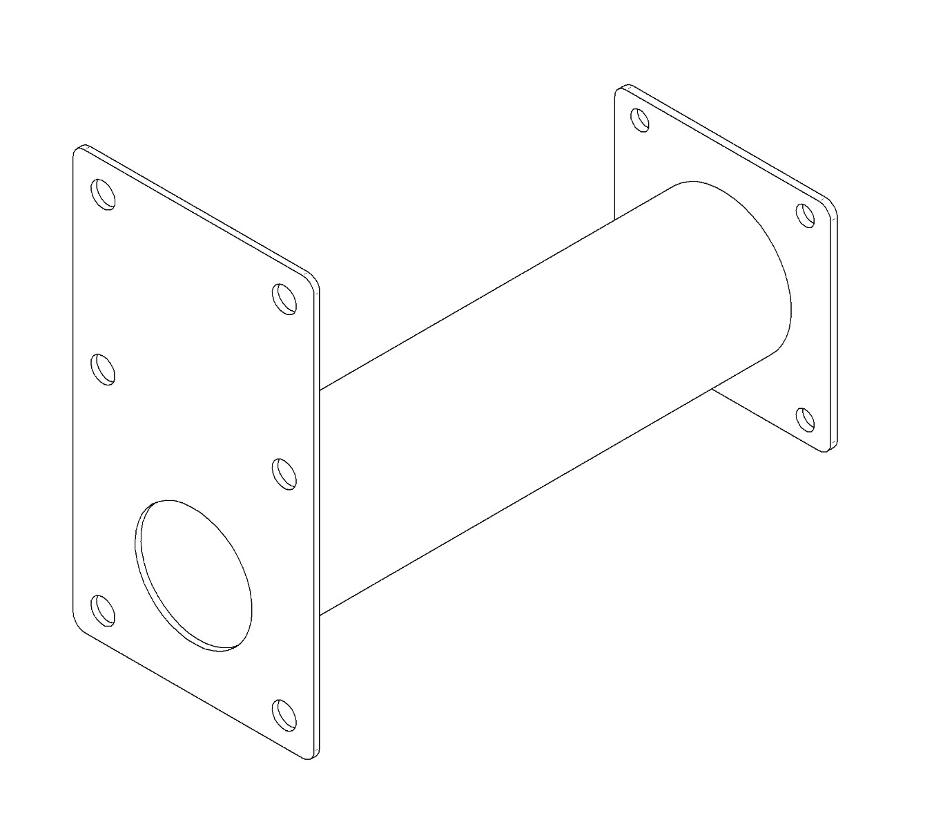 (BLOB)adapter for bottom portable forge insert H-2