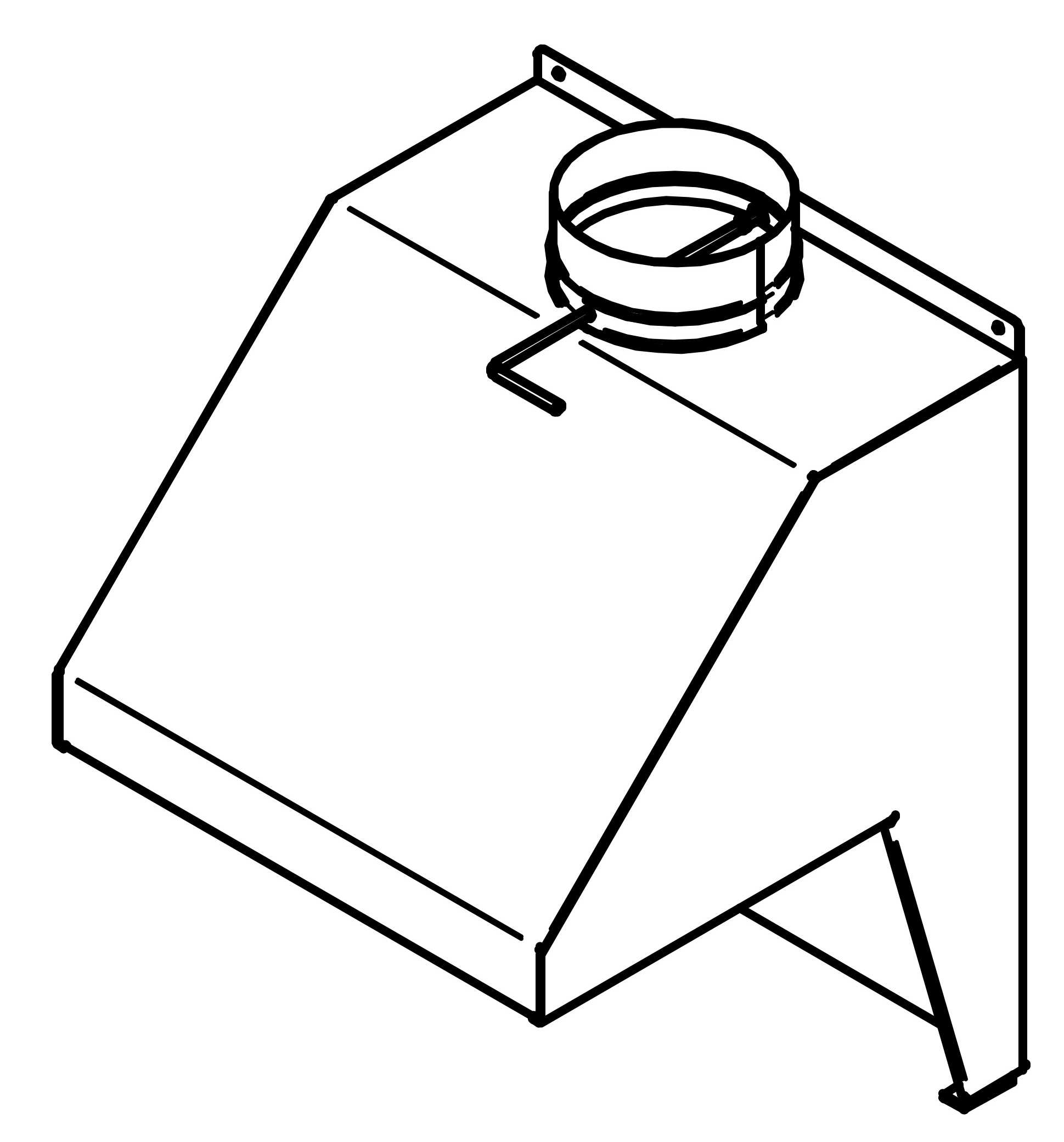 (BLOB)smoke hood type R-2.3 ø 250-1 (BLOB)smoke hood type R-2.3 ø 250-1
