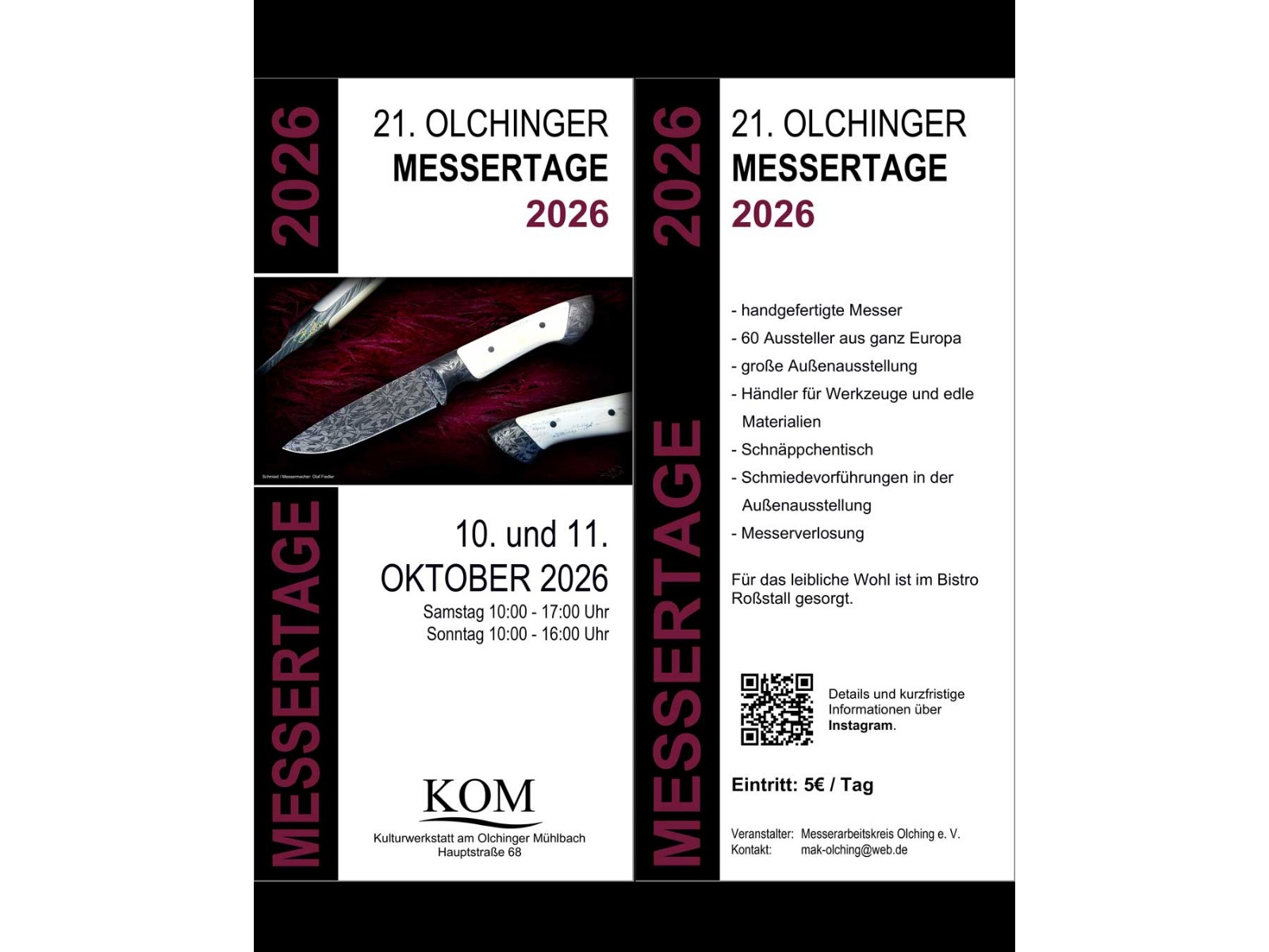 (BLOB)21. Olchinger Messertage (D) - 10-11 Oktober 2026-2