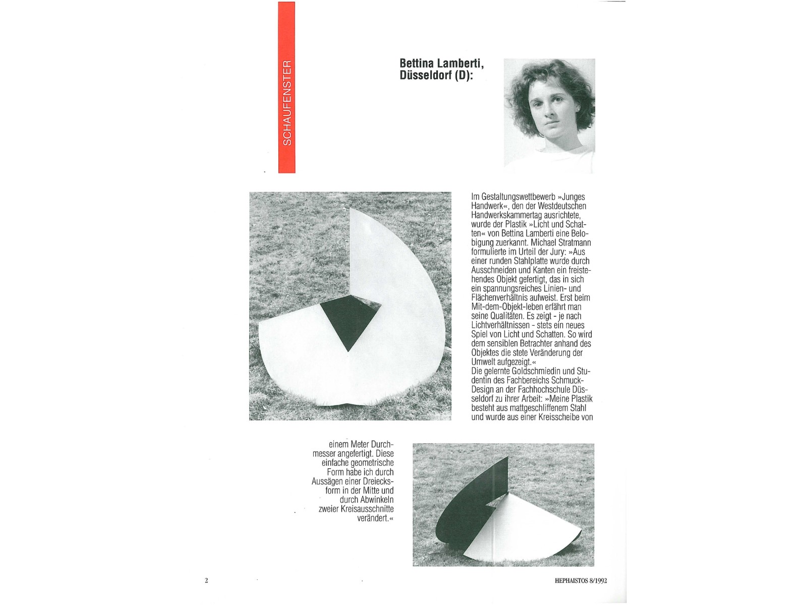 (BLOB)Zeitschrift HEPHAISTOS 1992, 08-2