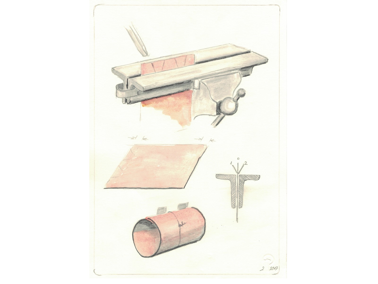 Vom Kupferblech über das Handwerk zur Kuppelfigur-4 Vom Kupferblech über das Handwerk zur Kuppelfigur-4