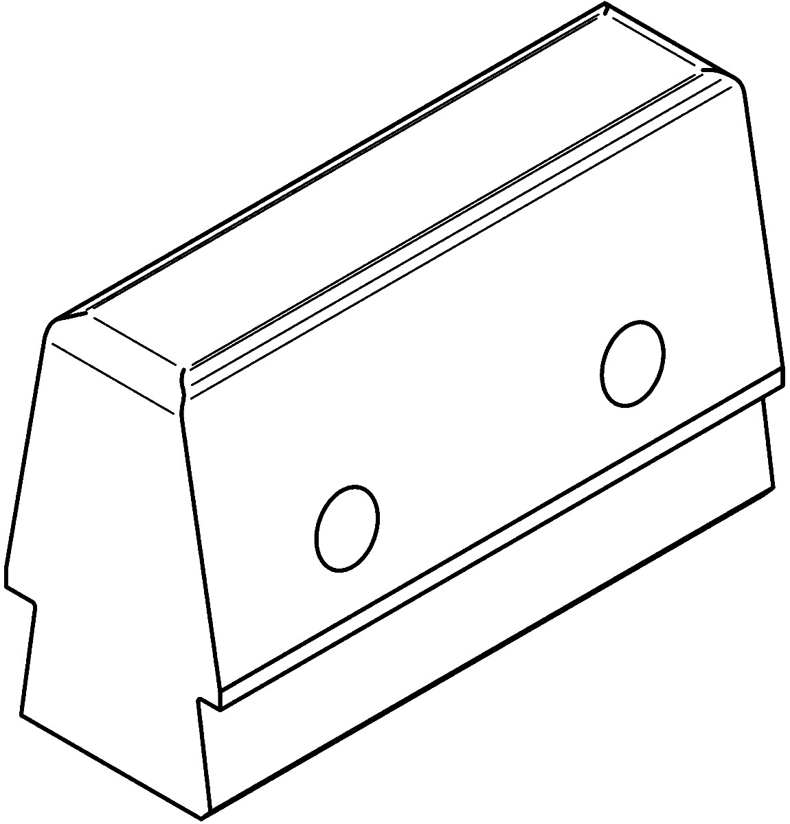 TC-7 narrow face (conic) forging die 20 mm