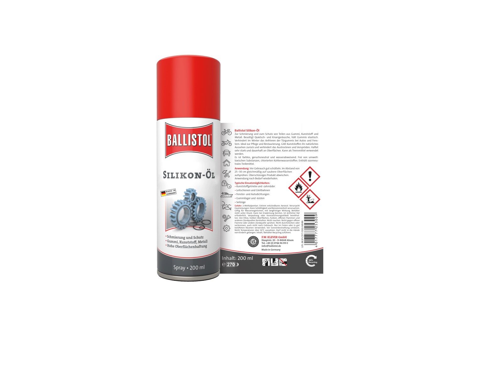 (BLOB)Silicone spray 200 ml-2
