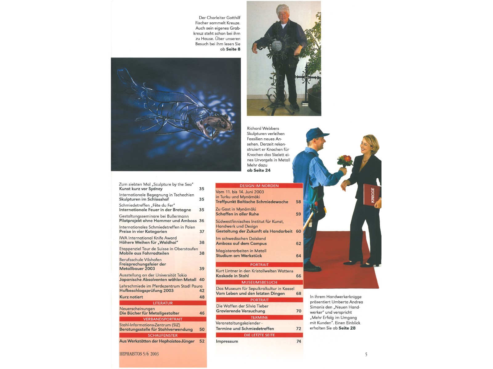 Zeitschrift HEPHAISTOS 2003, 5/6-5