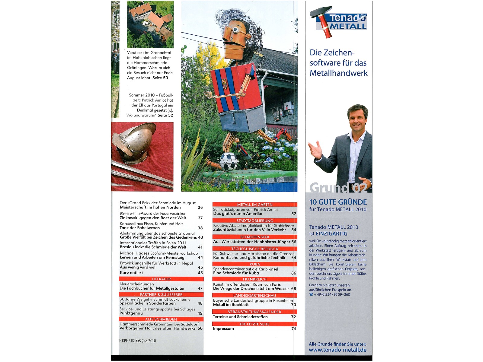 Zeitschrift HEPHAISTOS 2010, 7/8-5 Zeitschrift HEPHAISTOS 2010, 7/8-5