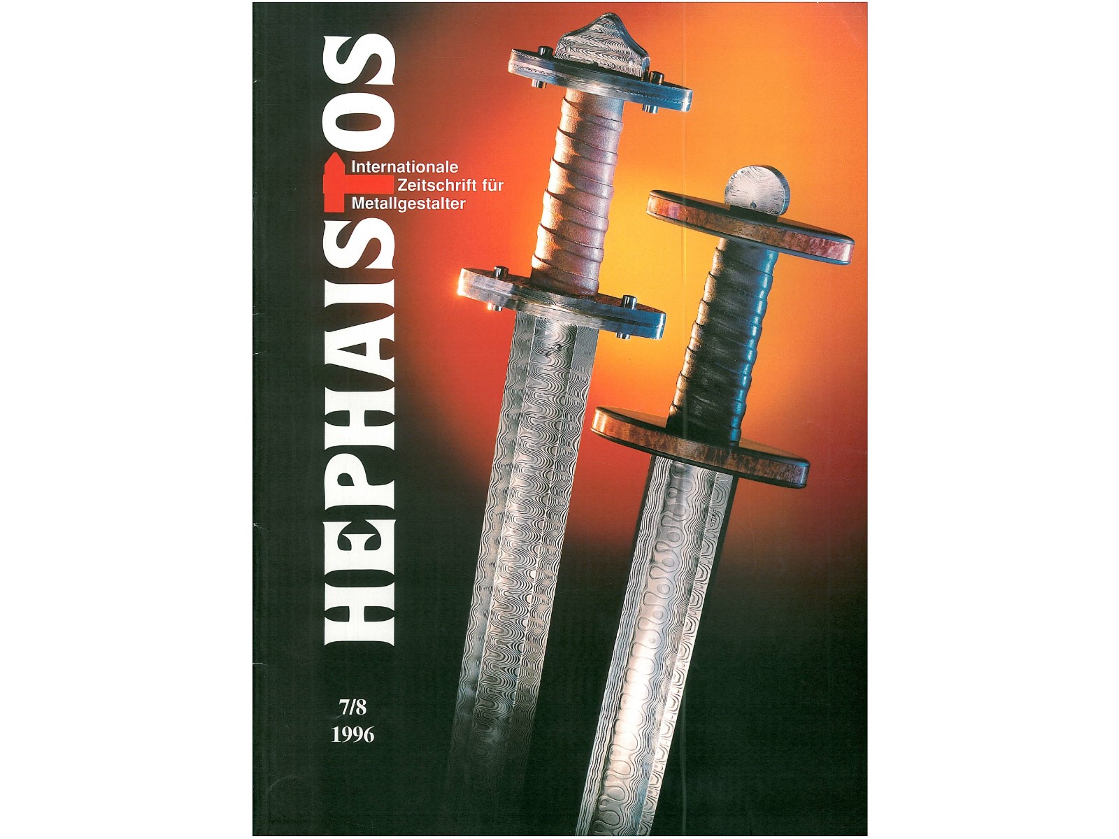 Zeitschrift HEPHAISTOS 1996, 7/8-2