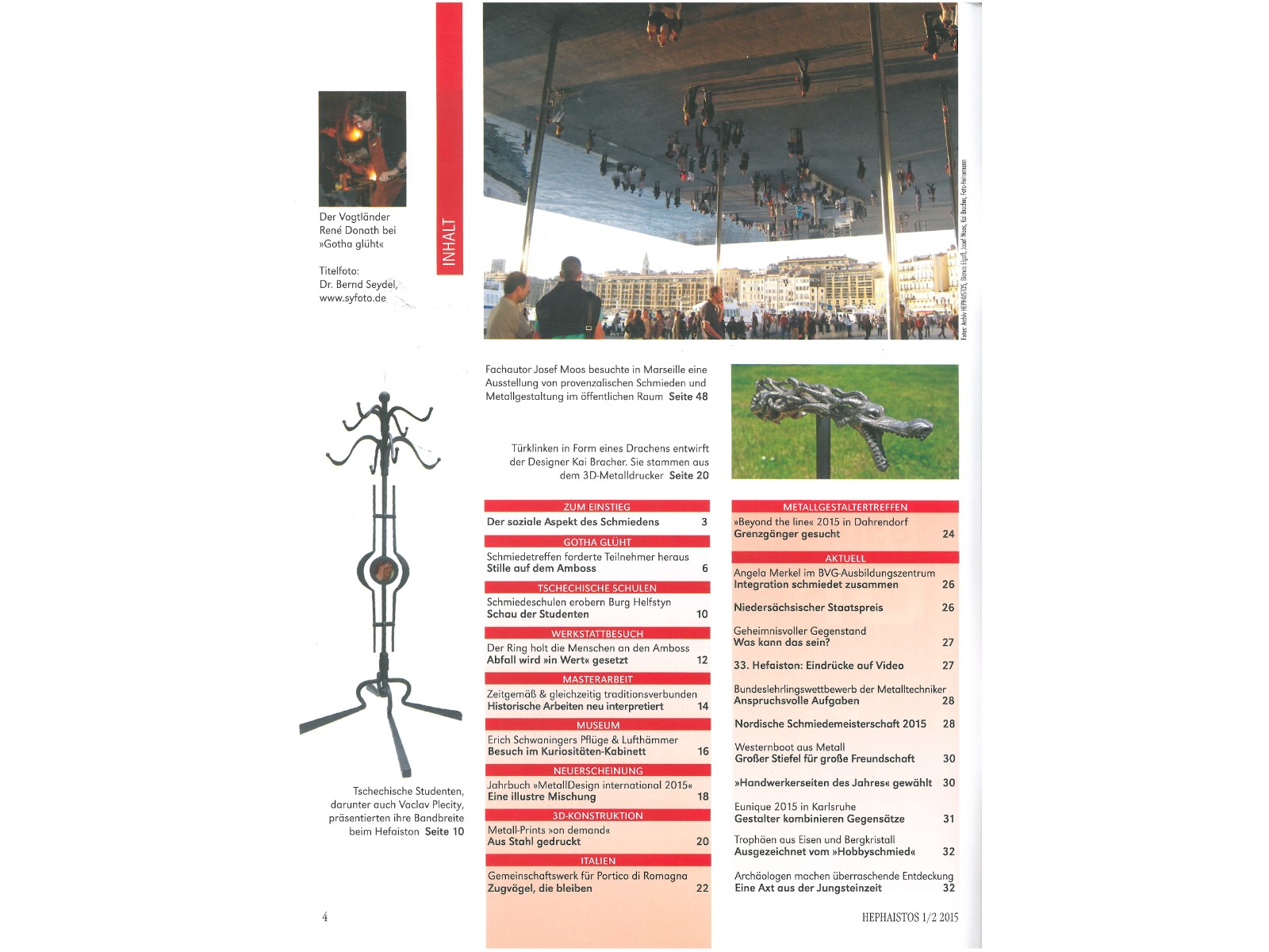 Zeitschrift HEPHAISTOS 2015, 1/2-4